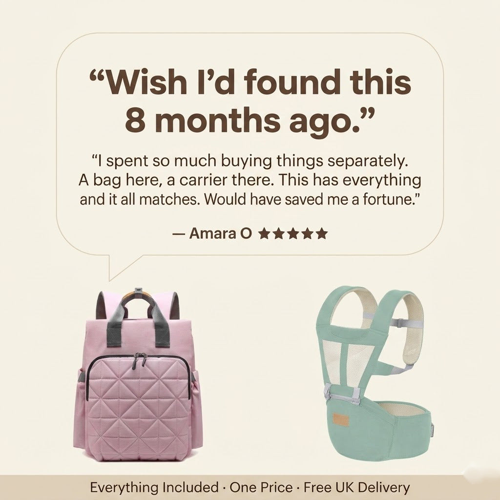 The First Ever Synchronized-Parenting Mobility Backpack